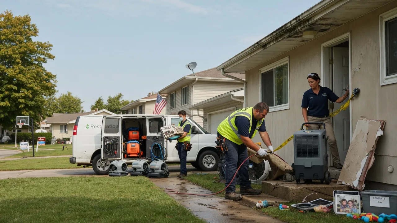 Water Damage Restoration in Pratts, VA near me